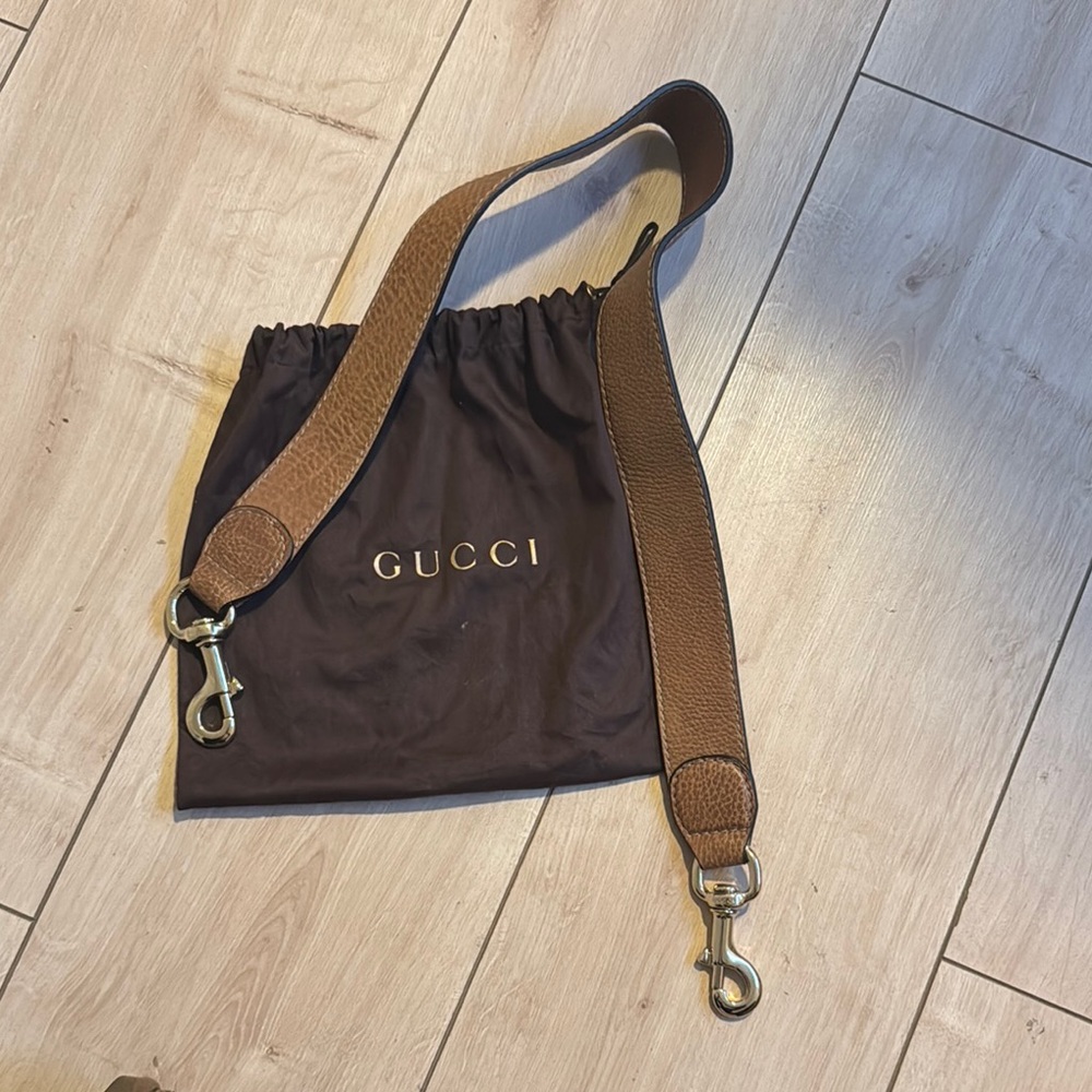 Gucci Brown Bag Strap